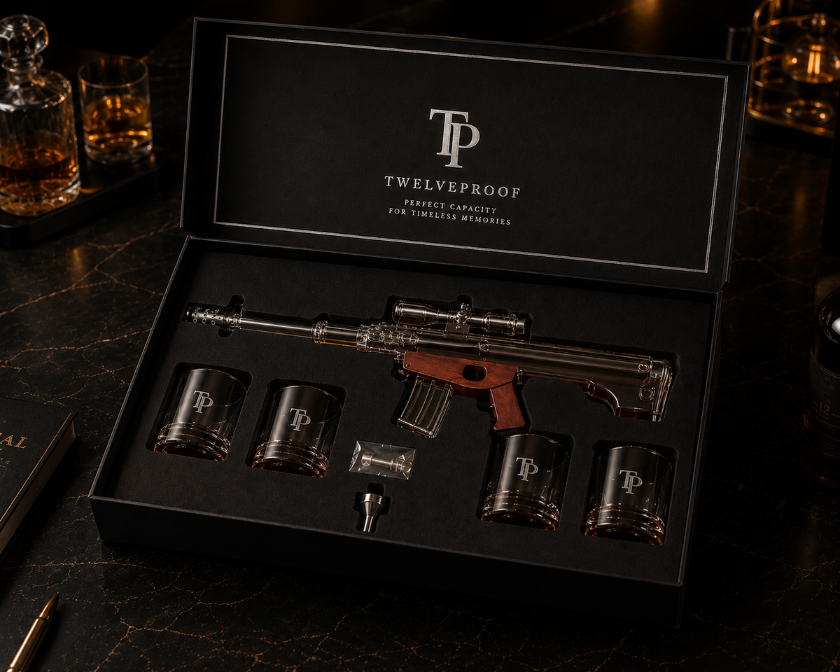 The TwelveProof Signature Whiskey Decanter™