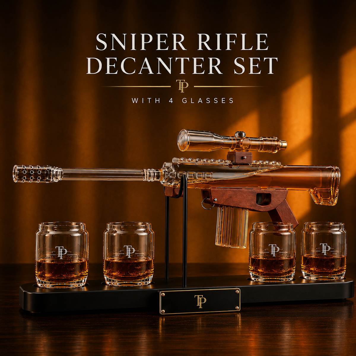 The TwelveProof Signature Whiskey Decanter™